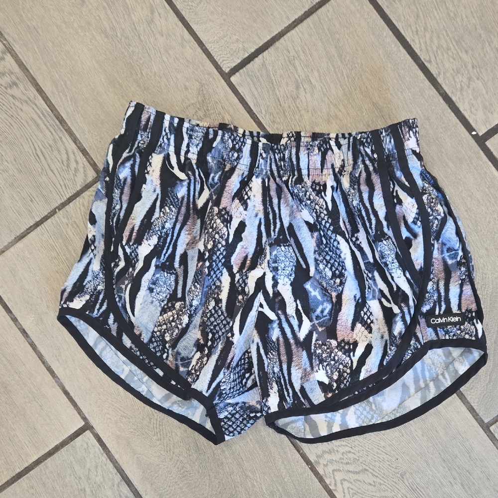 Calvin Klein Collection Multicolor Athletic Shorts-Small Act99